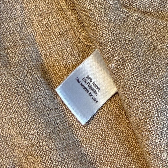 Jennifer Lopez Tan Short-Sleeve Cardigan - Picture 7 of 7